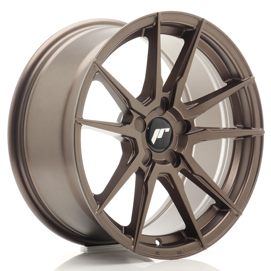 Japan Racing JR-21 17x8" (5 trous - sur mesure) ET20-35, Bronze