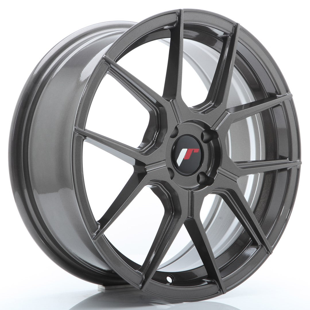 Japan Racing JR-30 17x7" 4x100 ET40, Hyper Gray