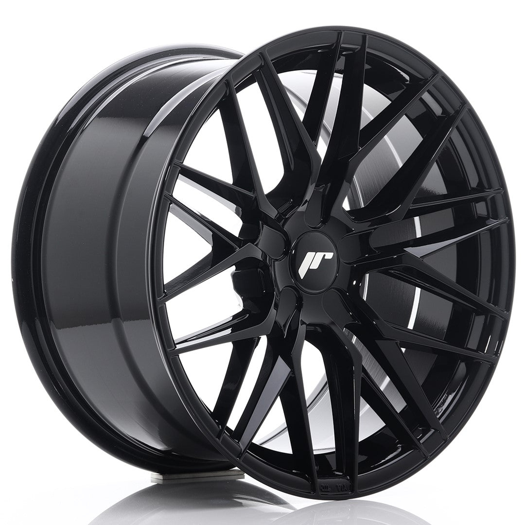 Japan Racing JR-28 Extreme Concave 18x9.5" (5 trous - sur mesure) ET20-40, Noir / Brillant