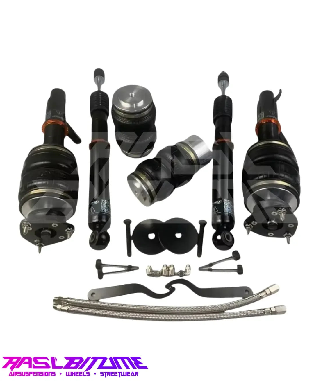 Rasl’Bitume – Kit Airmext Ford Focus MK1 NA Ø45 (1999-2005) | Suspension Pneumatique Rasl'Bitume