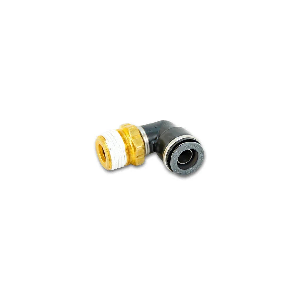 Airlift 21370 - Raccord 90° - 1/2" NPT Male | 1/2" Push-in