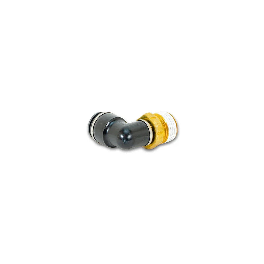 Airlift 21370 - Raccord 90° - 1/2" NPT Male | 1/2" Push-in
