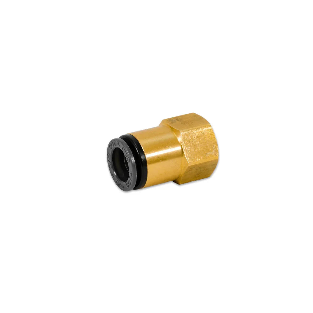 Nippel - 1/8" G mannelijke draad | 1/8" NPT vrouwelijke draad