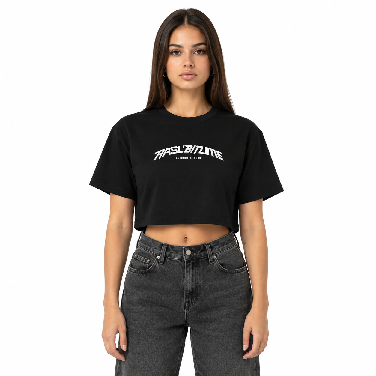 Damcrop top Automotive Club Rasl’Bitume
