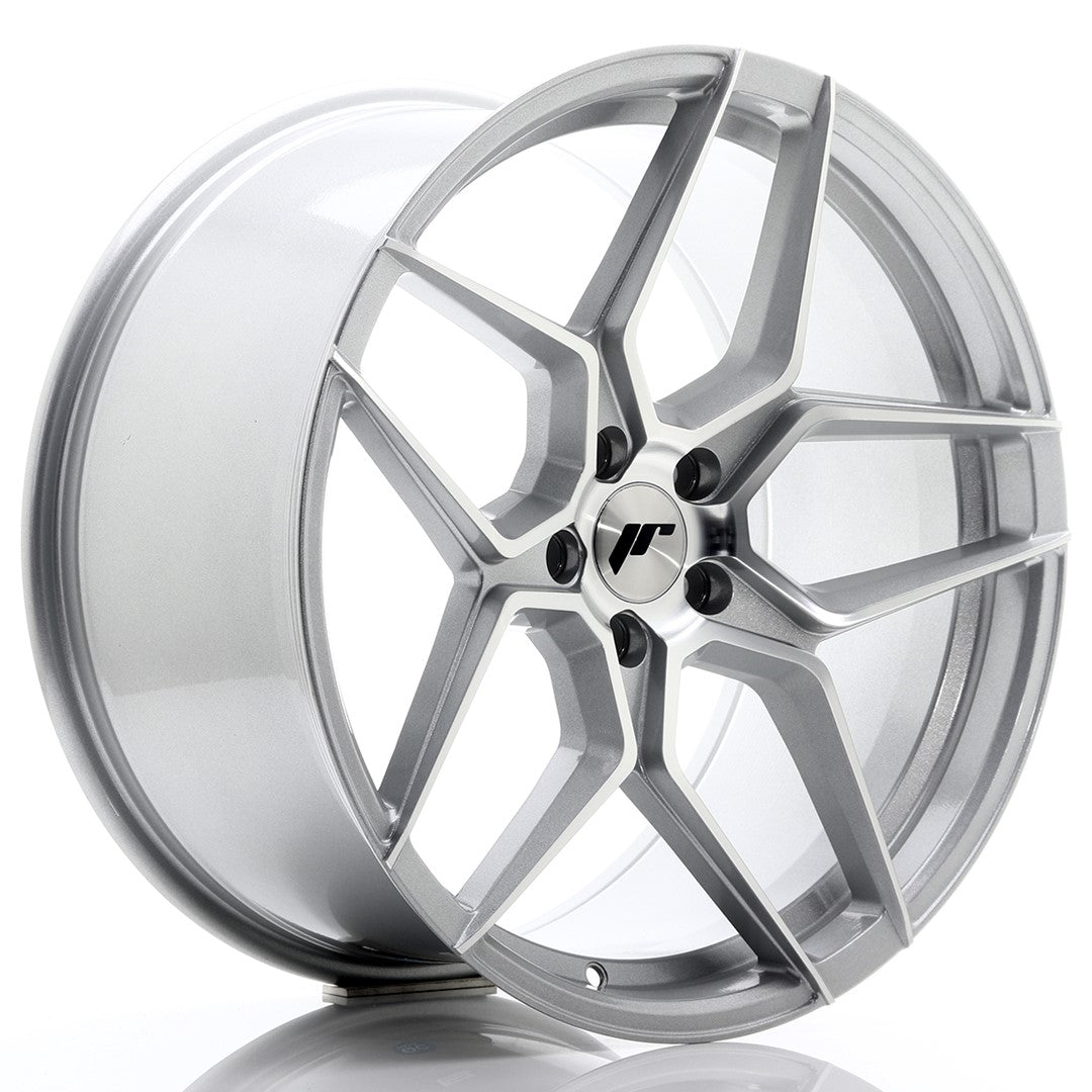 Japan Racing JR-34 Extreme Concave 20x10" 5x120 ET40, Gris Argenté / Poli