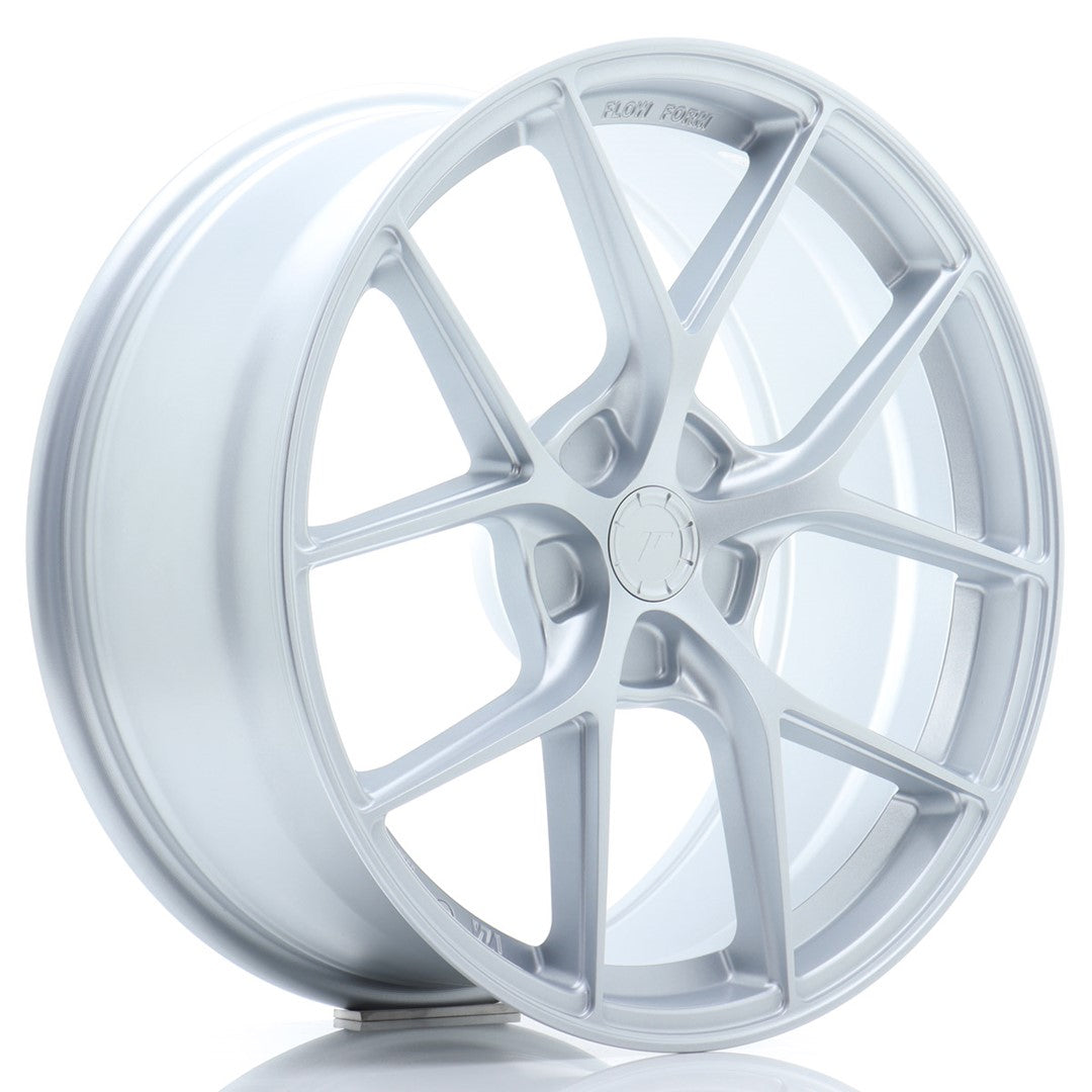 Japan Racing SL-01 Super Light 19x8" (5 trous - sur mesure) ET20-40, Gris Argenté