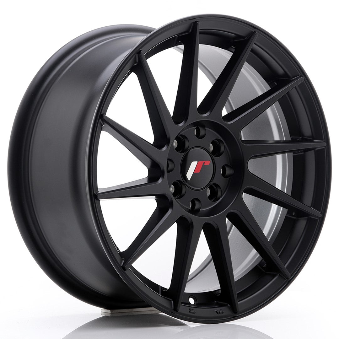 Japan Racing JR-22 17x8" 5x100/114.3 ET35, Noir Mat / Satiné