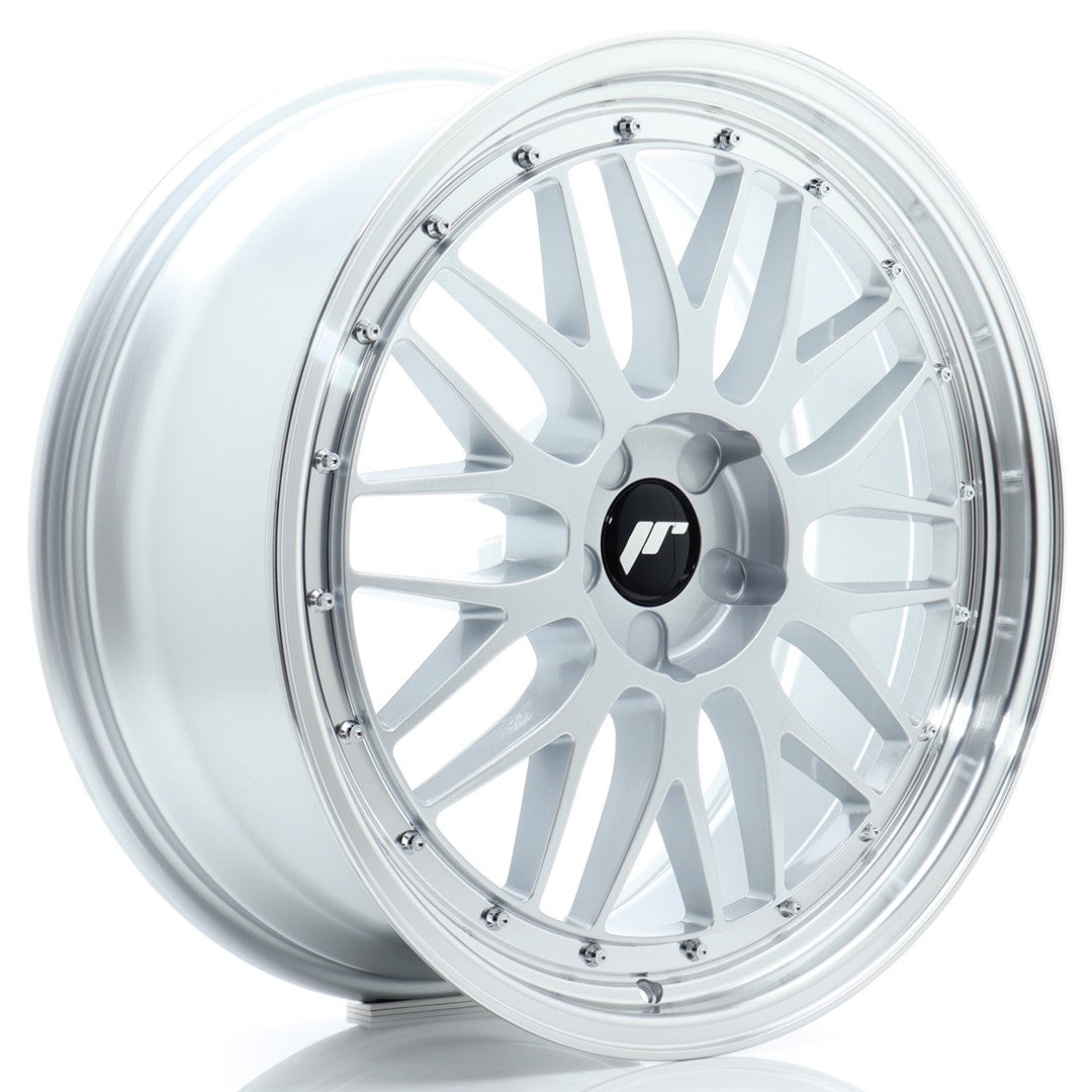 Japan Racing JR-23 20x9" (5 trous - sur mesure) ET20-51, Gris Argenté