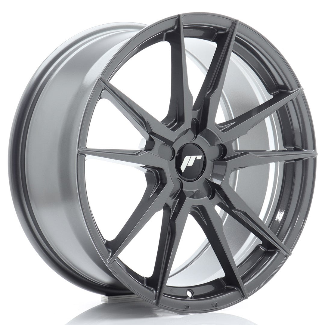 Japan Racing JR-21 19x8" (5 trous - sur mesure) ET20-40, Hyper Gray