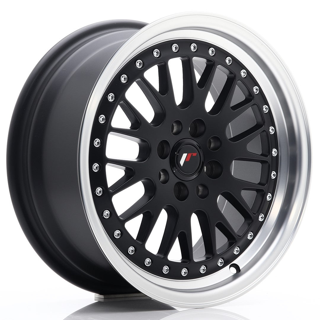 Japan Racing JR-10 16x7" 4x100/108 ET30, Noir Mat / Satiné