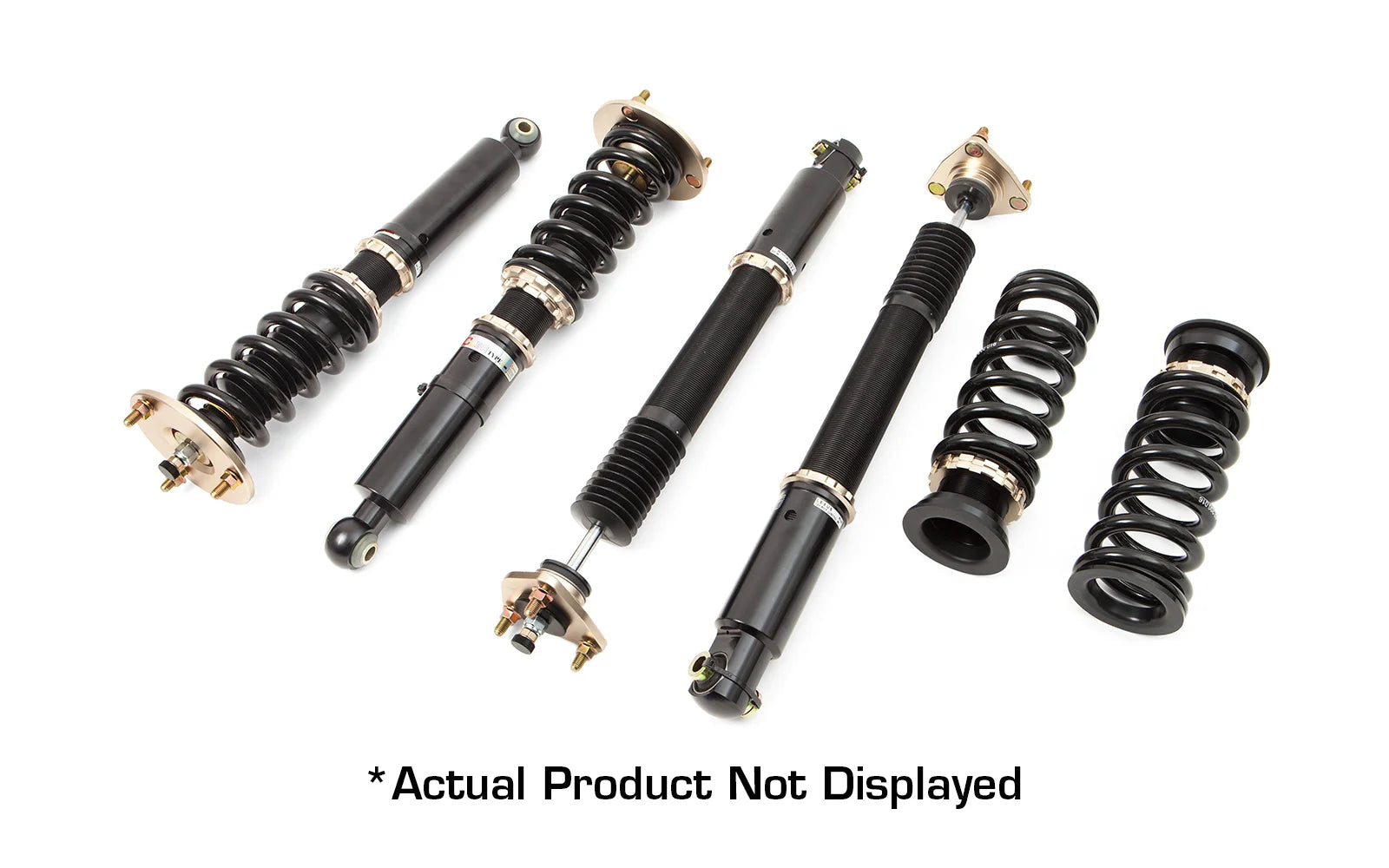 BC Racing BR Series Coilovers (Extreme Low) for Suzuki Swift Sport 3rd Gen