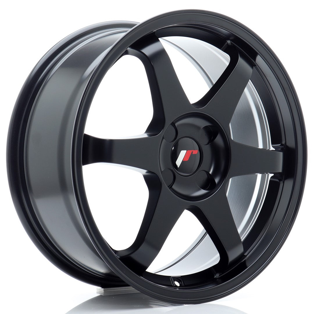 Japan Racing JR-3 18x8" (4 trous - sur mesure) ET20-45, Noir Mat