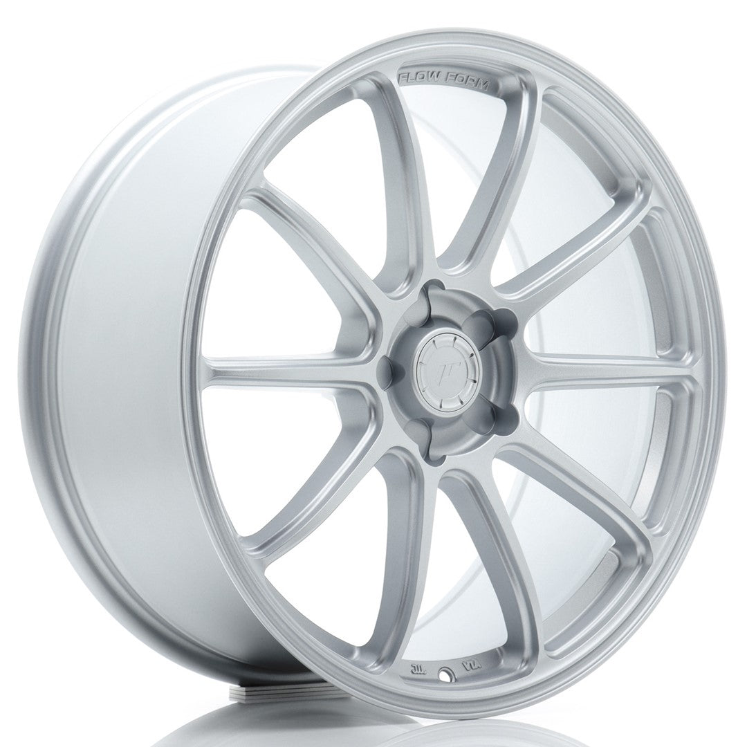 Japan Racing SL-04 Super Light 19x8.5" (5 trous - sur mesure) ET20-45, Gris Argenté