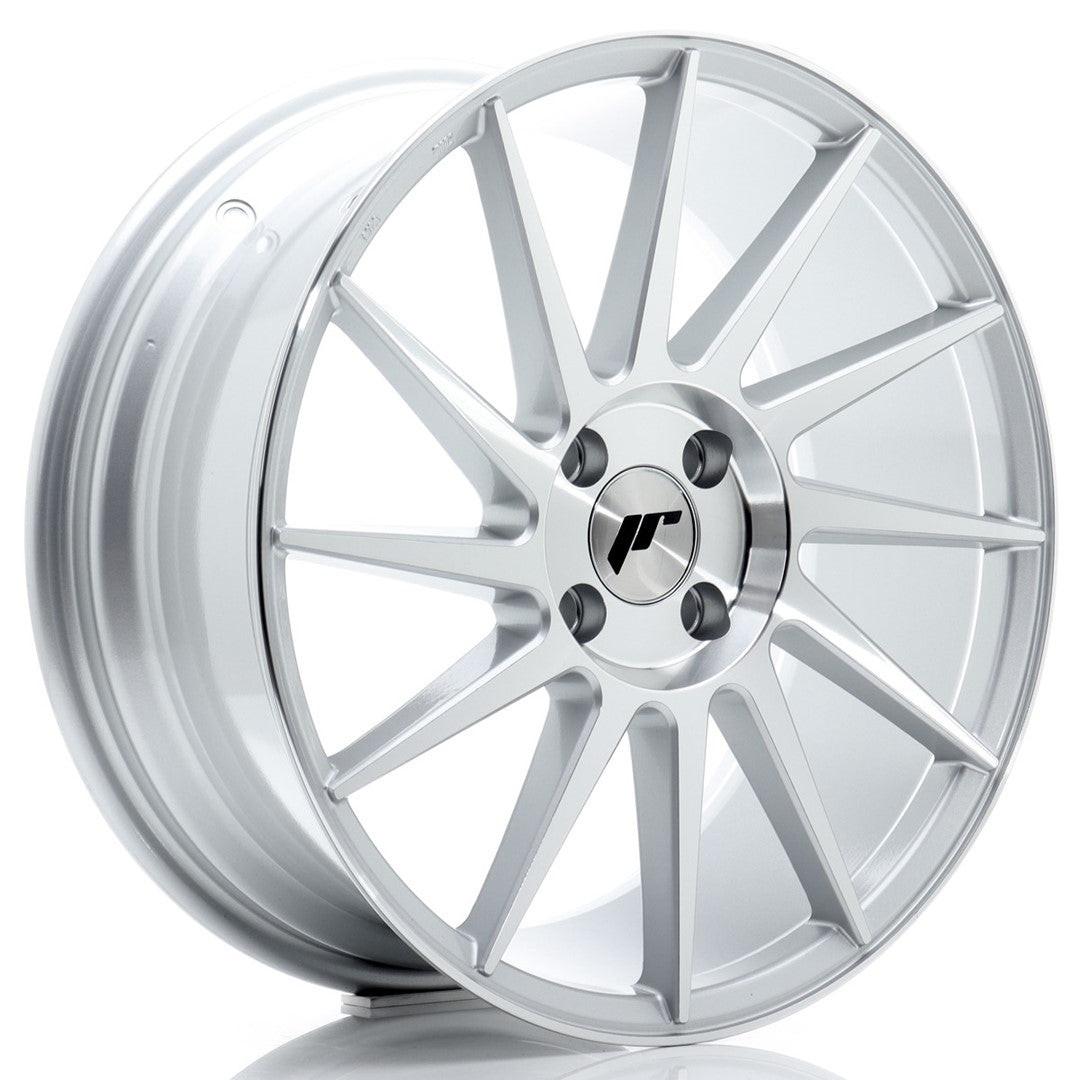 Japan Racing JR-22 18x7.5" 4x108 ET35, Gris Argenté Poli