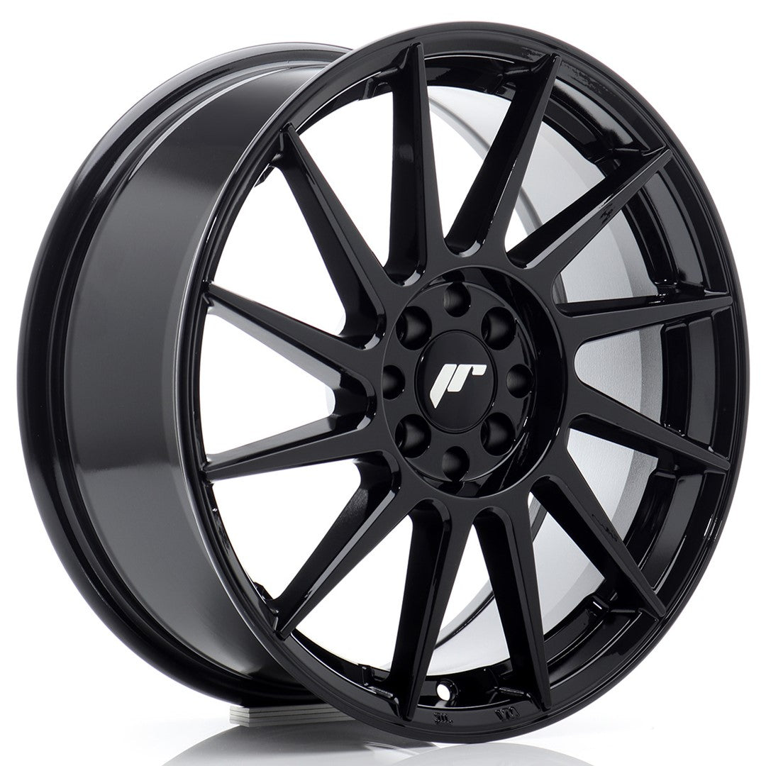Japan Racing JR-22 17x7" 5x100/114.3 ET40, Noir Brillant