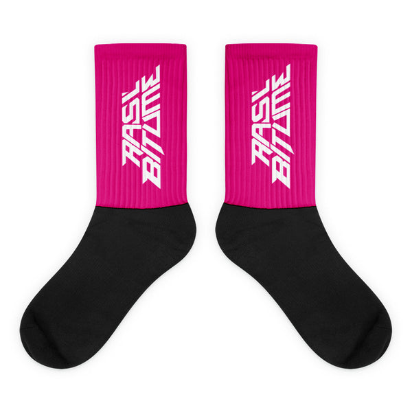 Chaussettes pink star