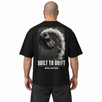 Unisex Built to Drift Rasl’Bitume Oversize T-shirt