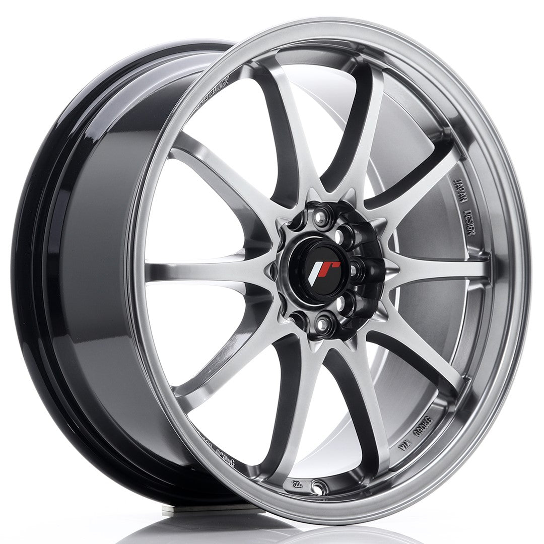 Japan Racing JR-5 18x8" 5x114.3 ET35, Hyper Black