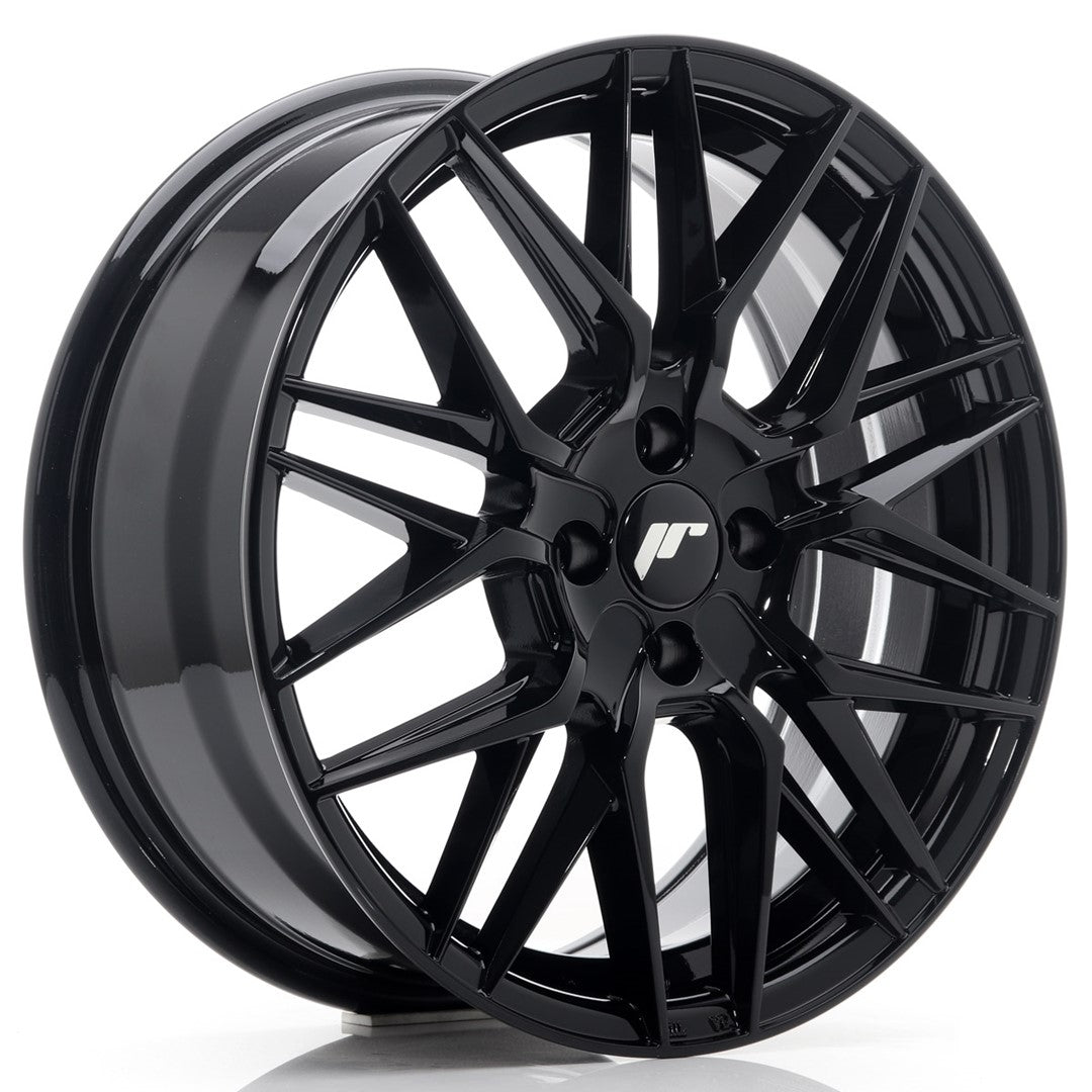 Japan Racing JR-28 17x7" 4x100 ET40, Noir Brillant