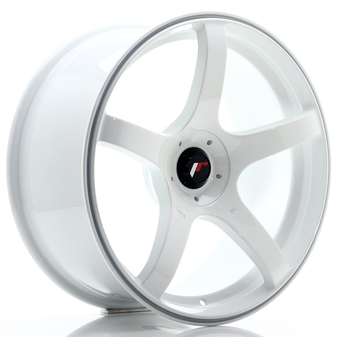 Japan Racing JR-32 18x8.5" (5 trous - sur mesure) ET20-38, Blanc