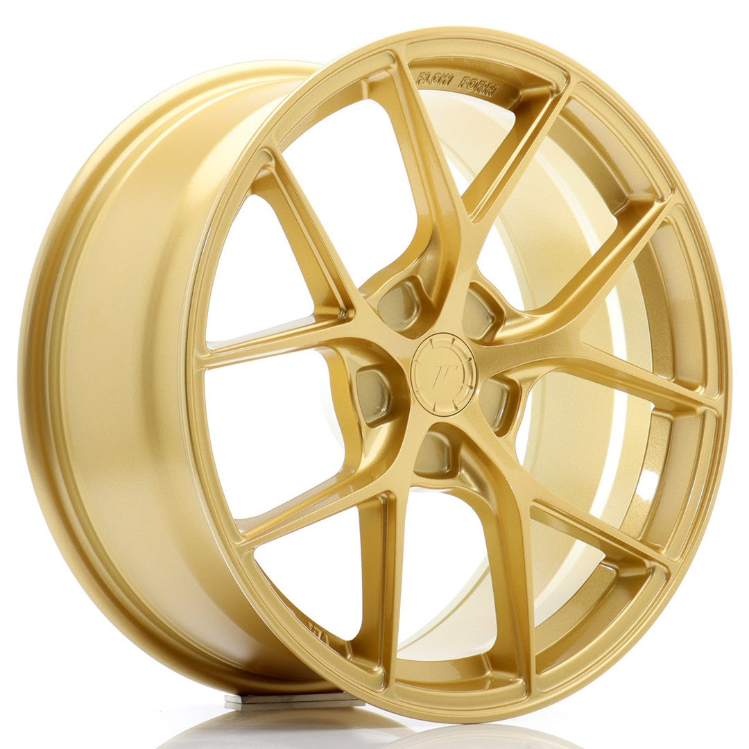 Japan Racing SL-01 Super Light 18x8.5" (5 trous - sur mesure) ET20-42, Doré