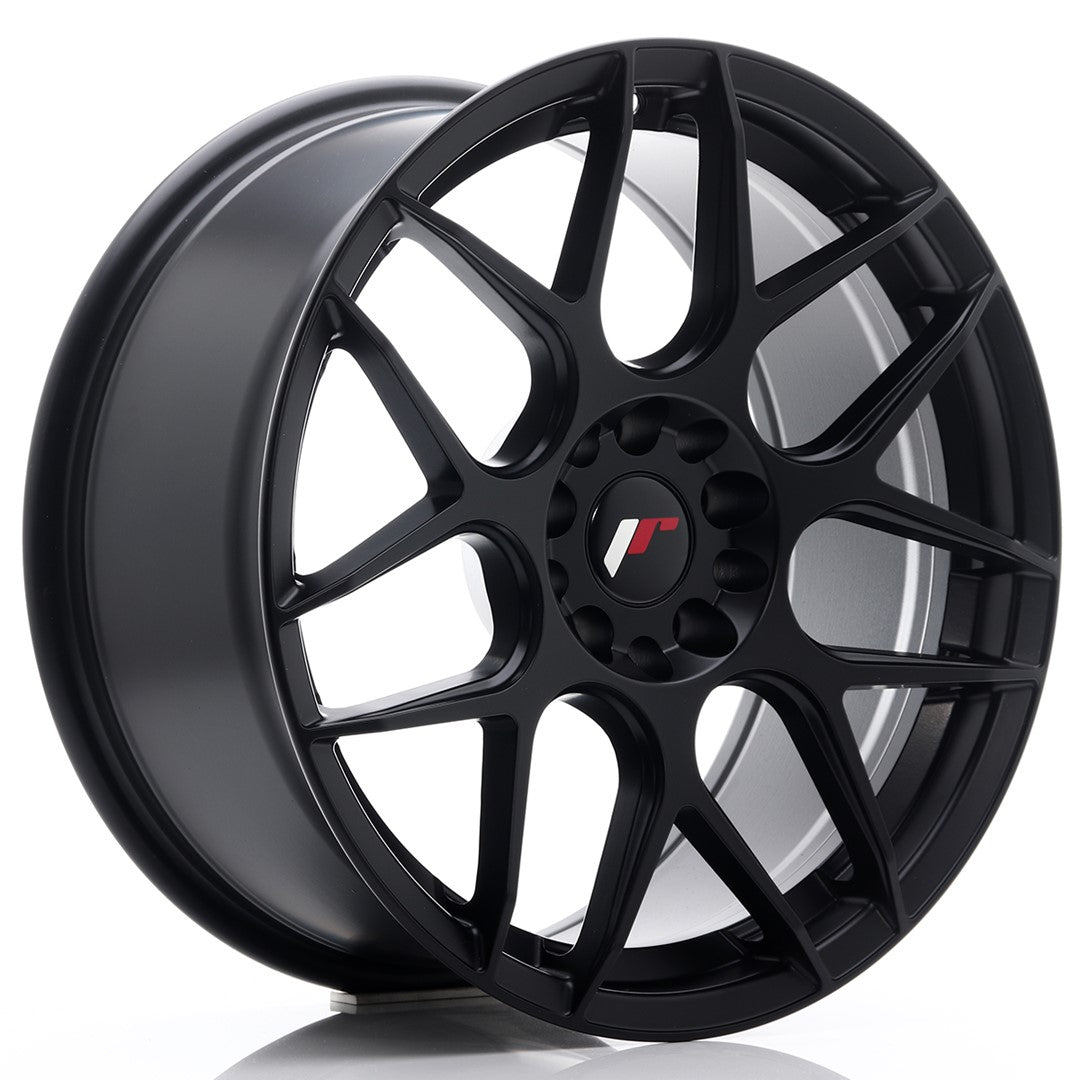 Japan Racing JR-18 18x8.5" 5x114.3/120 ET25, Noir Mat / Satiné