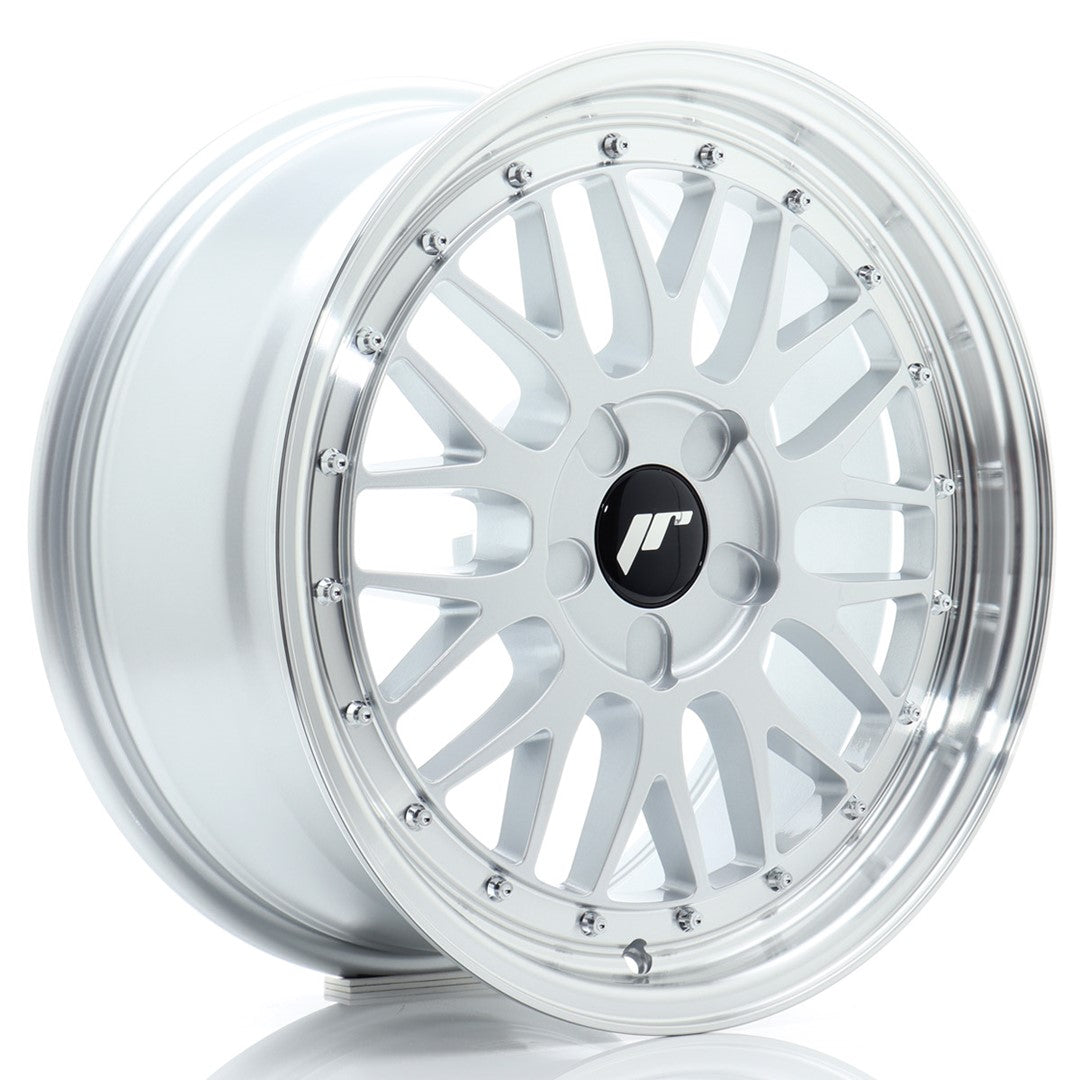 Japan Racing JR-23 17x8" (5 trous - sur mesure) ET20-45, Gris Argenté