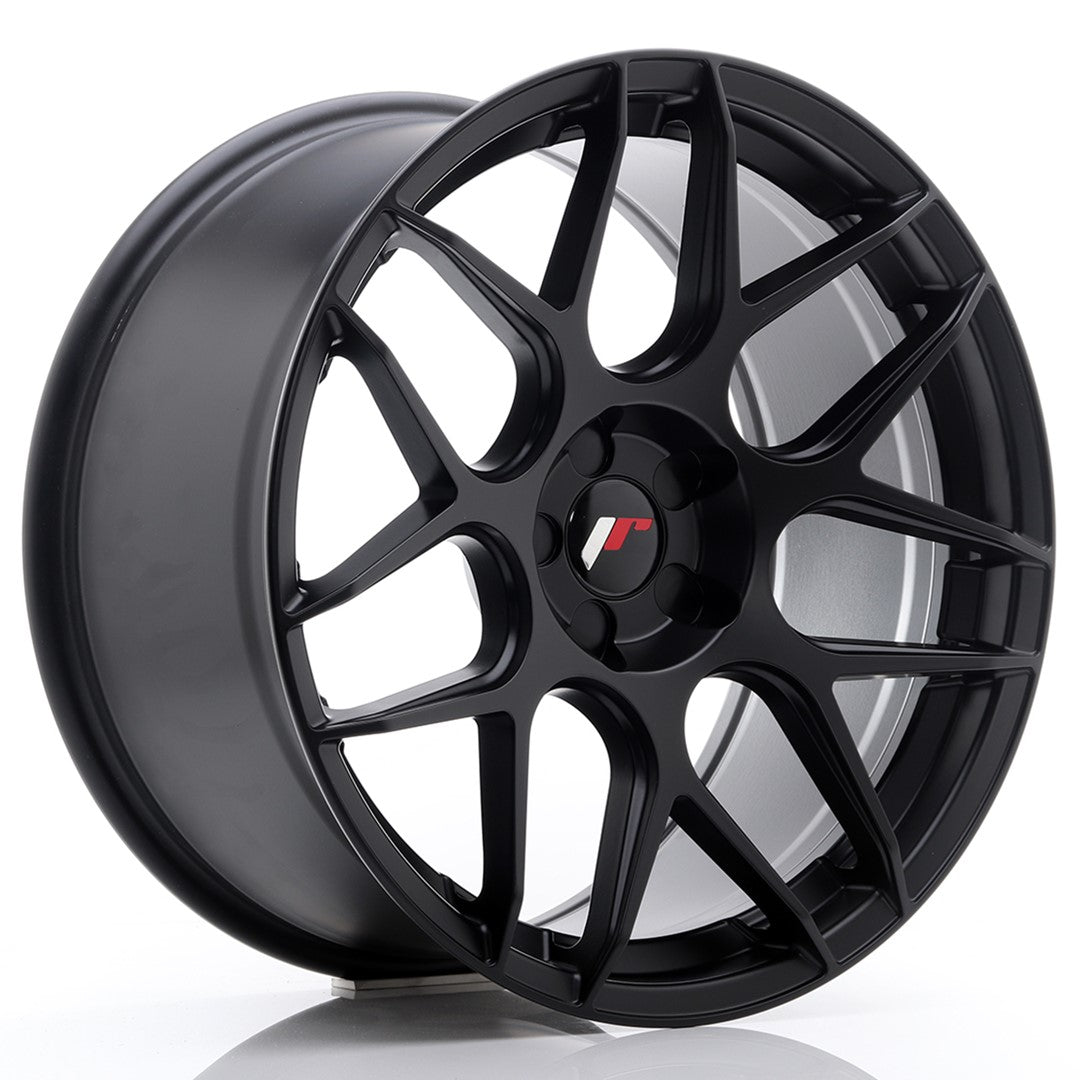 Japan Racing JR-18 Extreme Concave 19x9.5" (5 trous - sur mesure) ET22-35, Noir Mat / Satiné