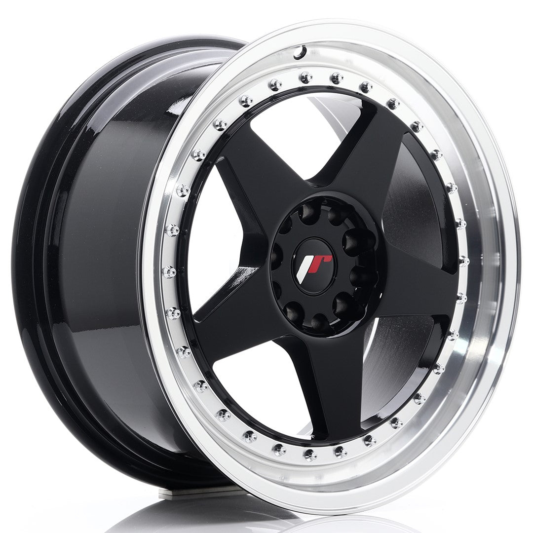 Japan Racing JR-6 18x8.5" 5x114.3/120 ET22, Noir / Brillant