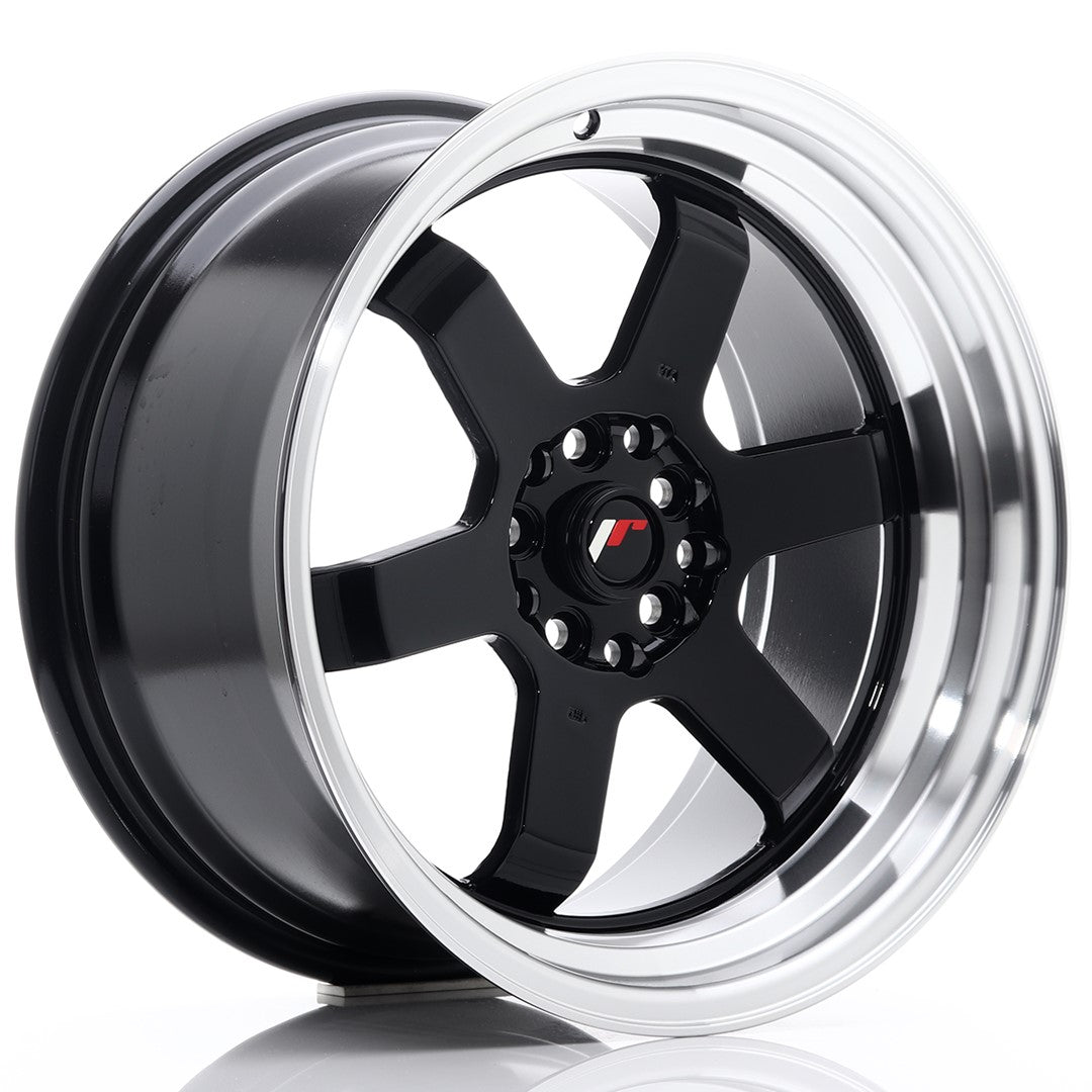 Japan Racing JR-12 17x9" 5x100/114.3 ET25, Noir / Brillant