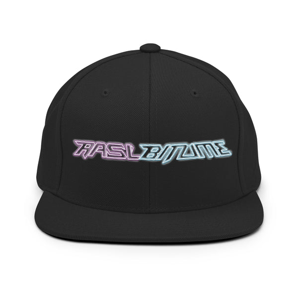 Casquette Snapback Néon aqua ride