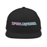 Neon Aqua Ride Snapback Cap