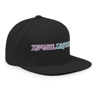 Neon Aqua Ride Snapback Cap