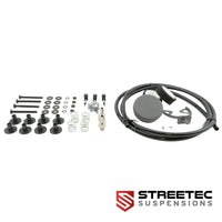 Pack Duo – 2 Compresseurs STREETEC comp1 EVO Chromés avec Kit Anti-Vibration Rasl'Bitume