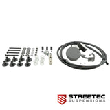 Pack Duo – 2 Compresseurs STREETEC comp1 EVO Chromés avec Kit Anti-Vibration Rasl'Bitume