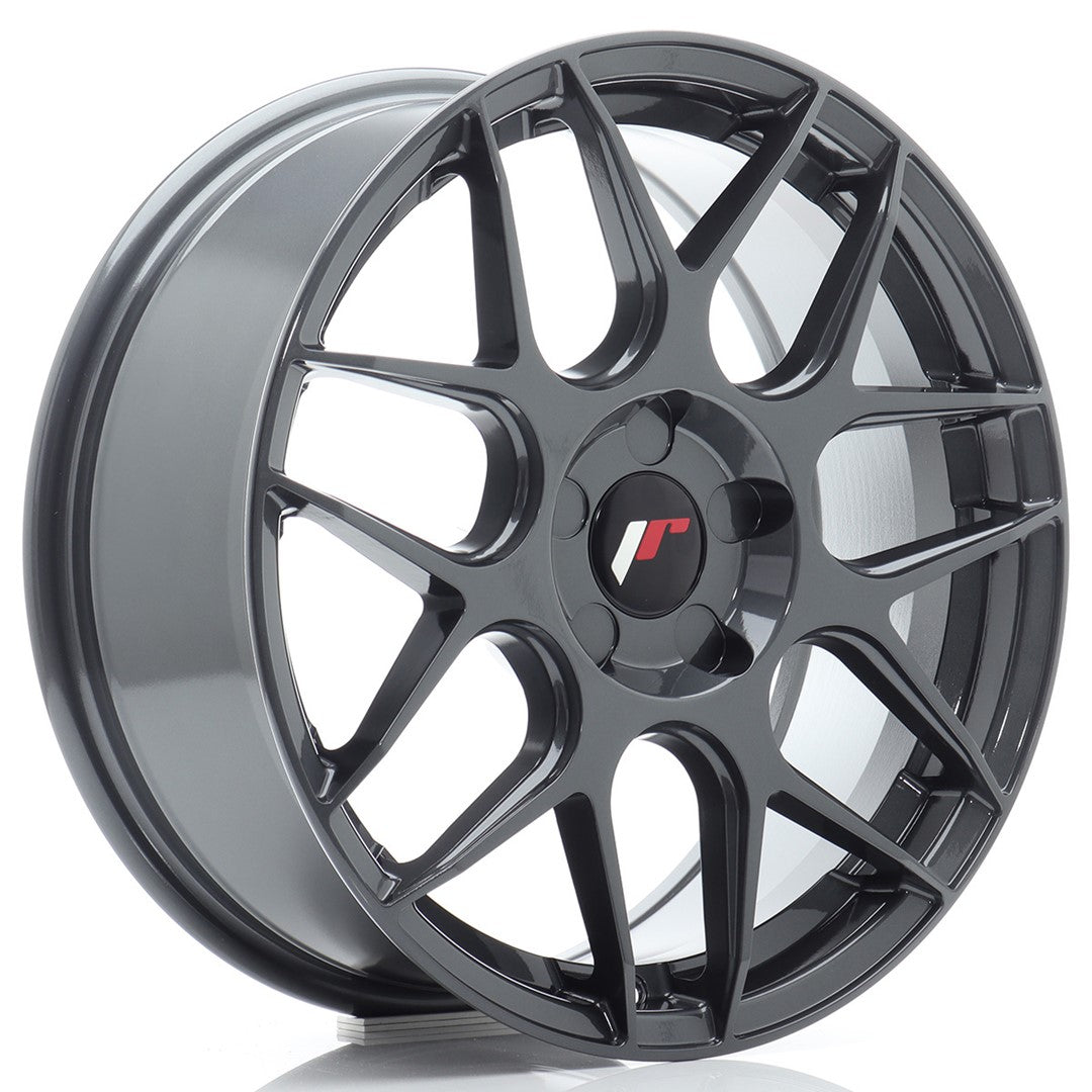 Japan Racing JR-18 17x7" (5 trous - sur mesure) ET20-40, Hyper Gray