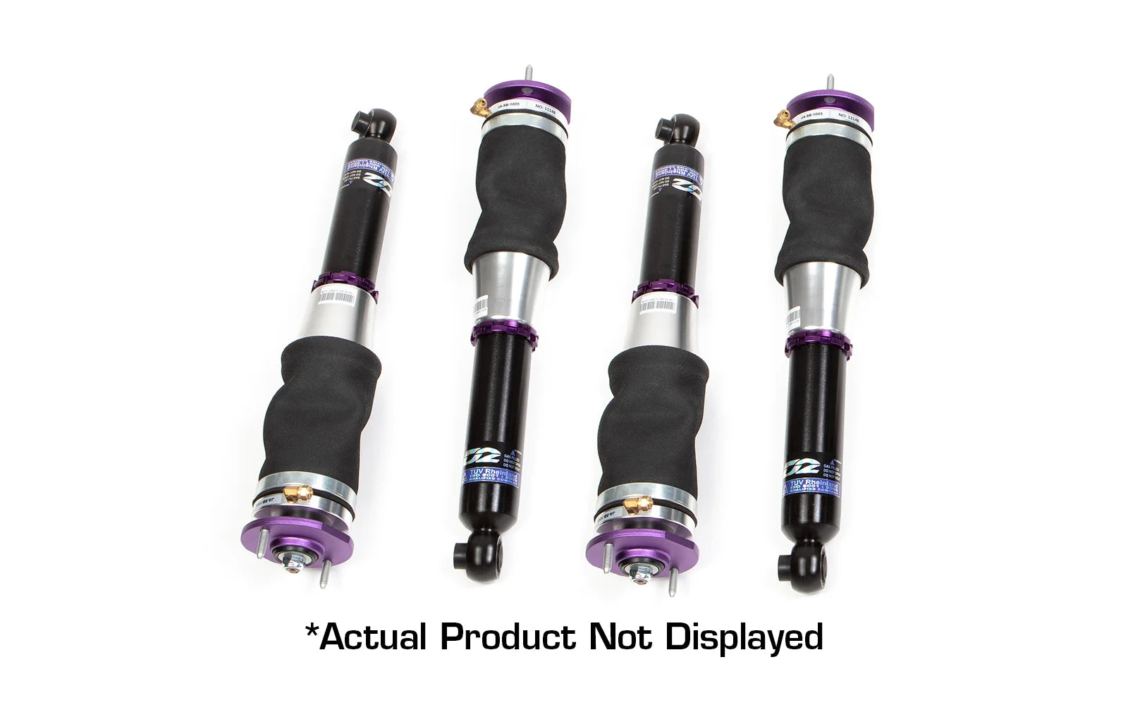 D2 Racing air suspension for Alfa Romeo 4C