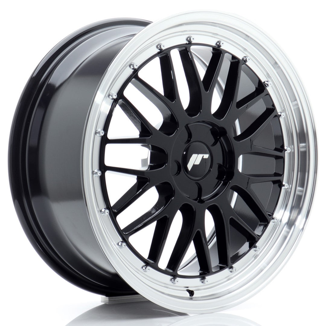 Japan Racing JR-23 19x8.5" (5 trous - sur mesure) ET20-45, Noir Brillant