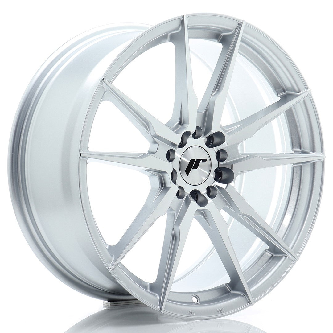 Japan Racing JR-21 19x8.5" 5x112/114.3 ET45, Gris Argenté Poli