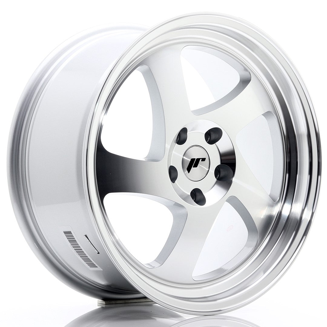 Japan Racing JR-15 18x8.5" 5x112 ET40, Gris Argenté / Poli