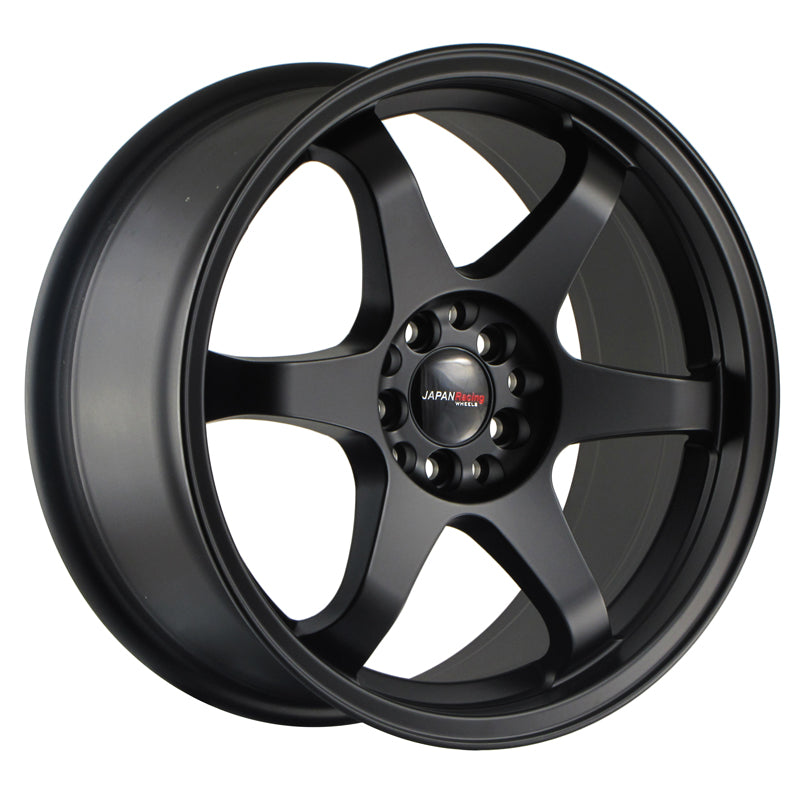 Japan Racing JR-3 17x8" 4x100/114.3 ET35, Noir Mat / Satiné
