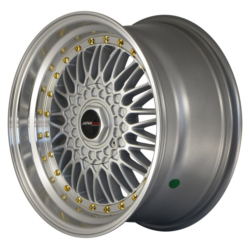 Japan Racing JR-9 17x8.5" 5x112/120 ET20, Gris Argenté