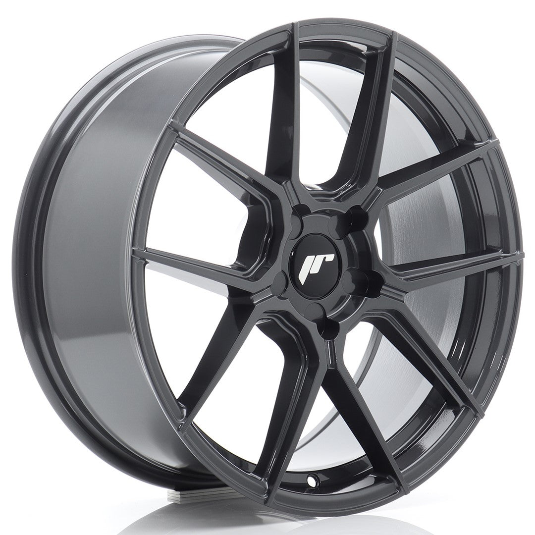 Japan Racing JR-30 18x8" (5 trous - sur mesure) ET20-40, Hyper Gray