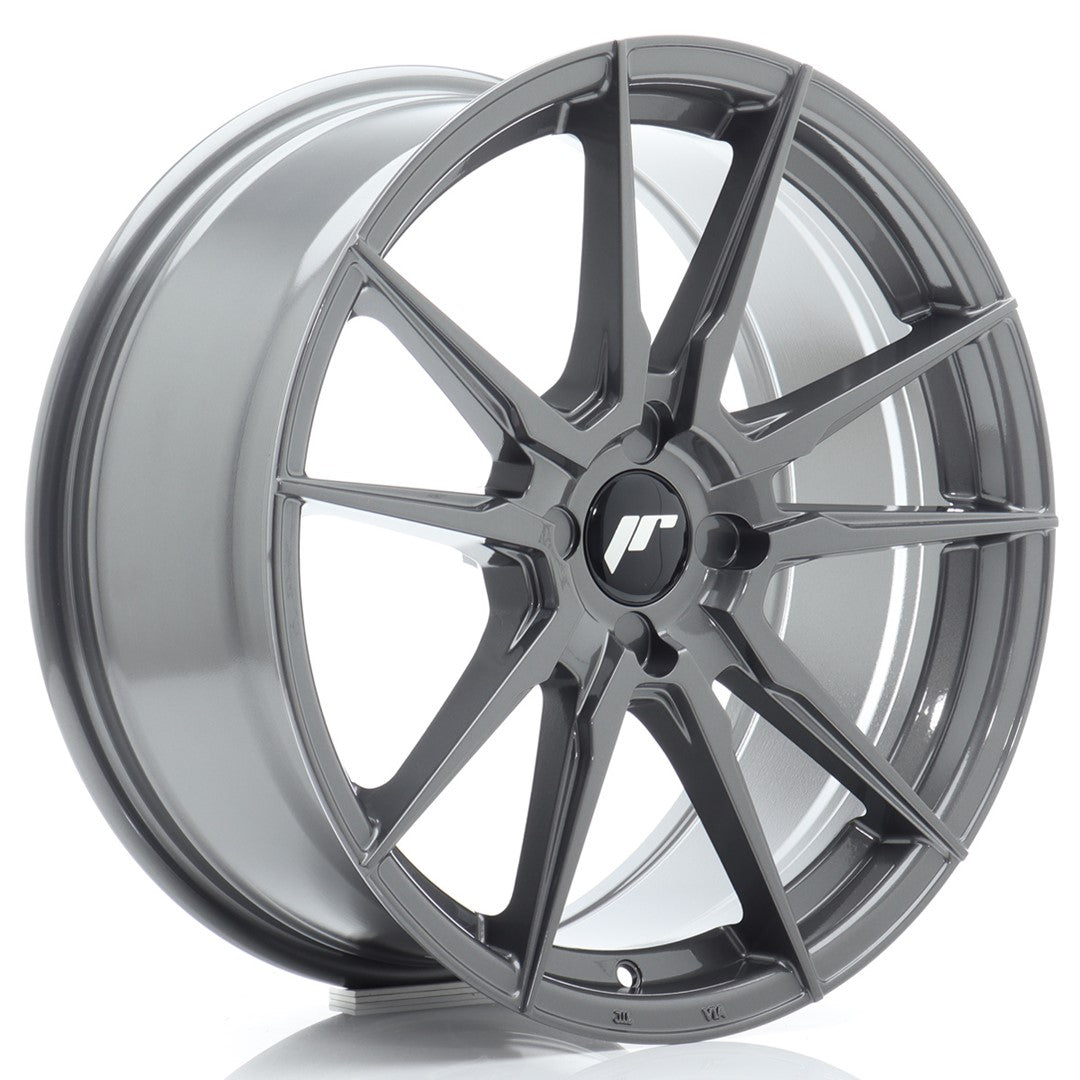 Japan Racing JR-21 18x8" (4 trous - sur mesure) ET20-40, Hyper Gray