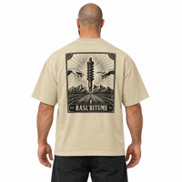 T-shirt a collo alto Divine Coilover Rasl'Bitume unisex
