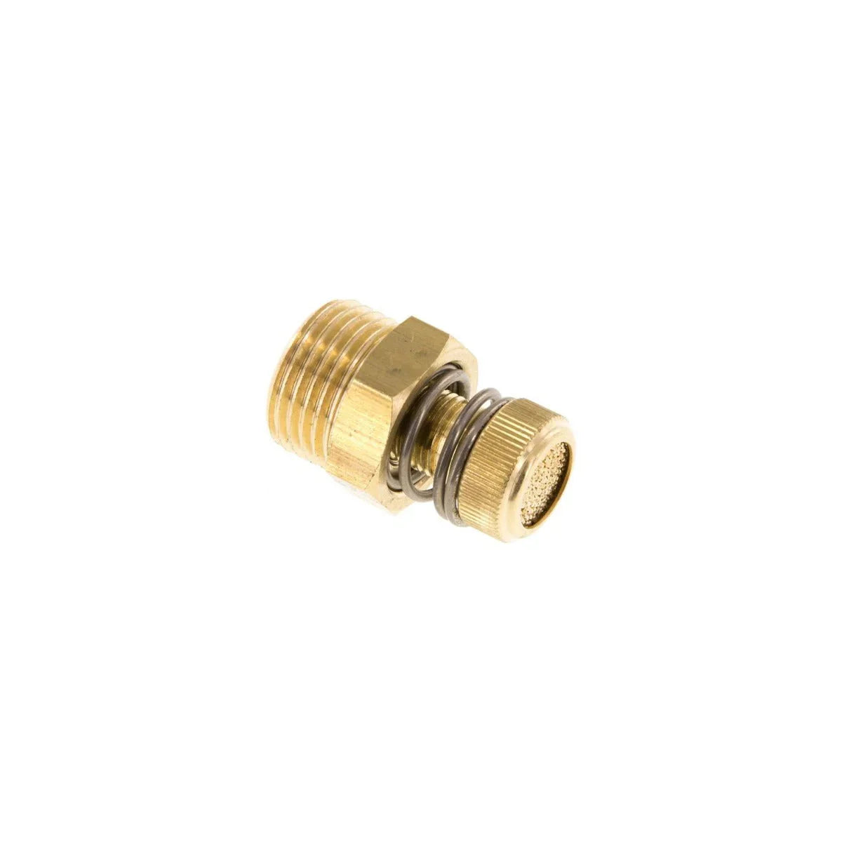 Silencieux avec réglage de débit - 1/2" G Male