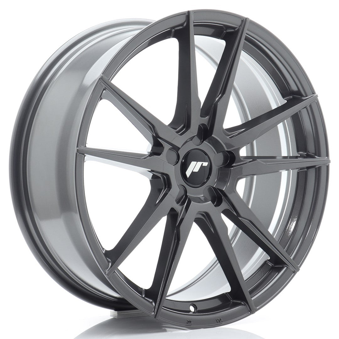 Japan Racing JR-21 20x8" (5 trous - sur mesure) ET20-40, Hyper Gray