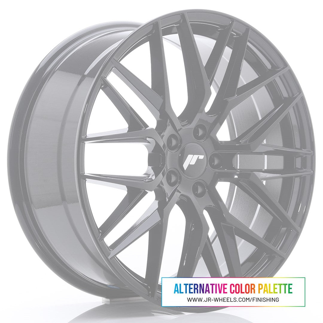 Japan Racing JR-28 20x8.5" (5 trous - sur mesure) ET40, Couleur Personnalisée