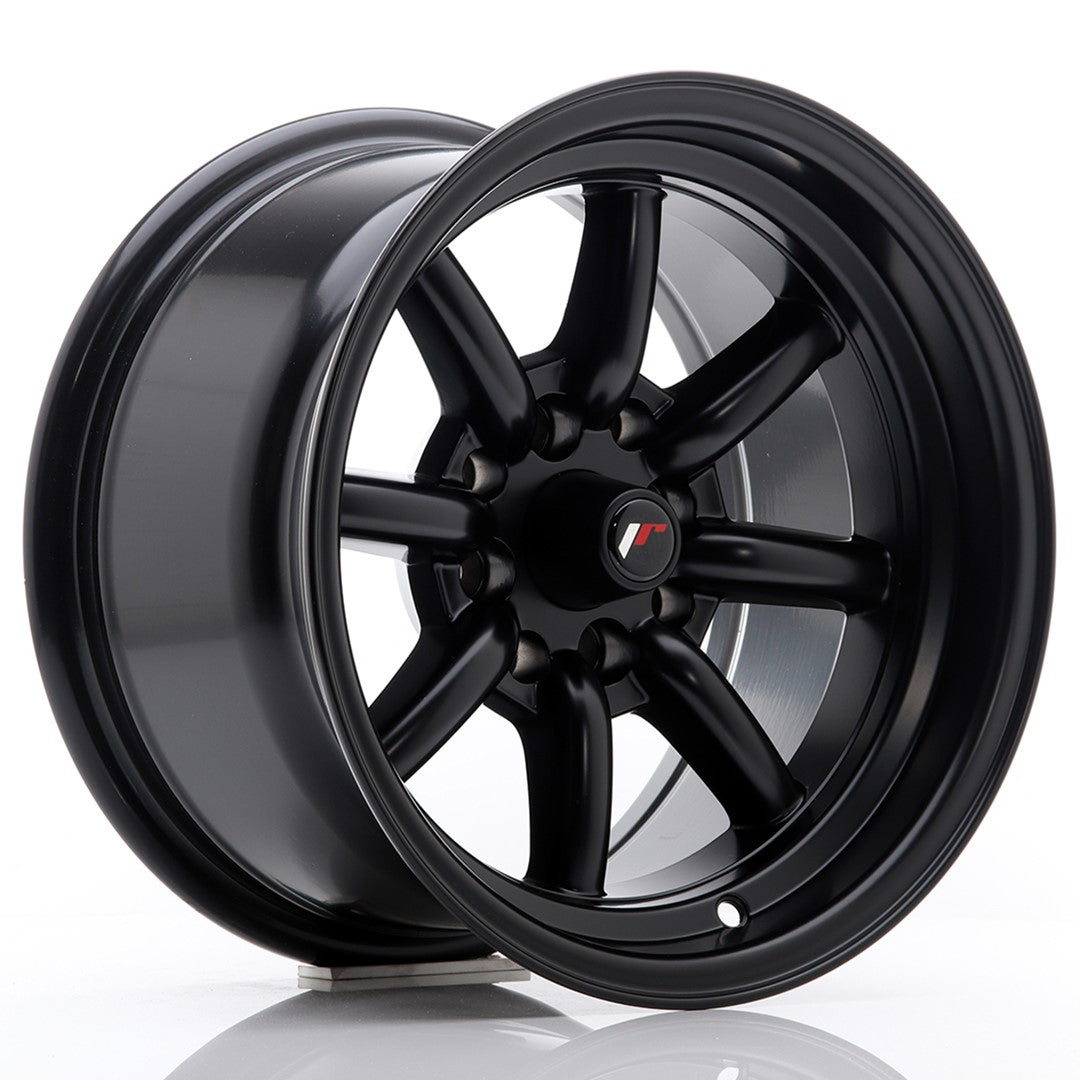 Japan Racing JR-19 14x8" 4x100/114.3 ET-13, Noir Mat / Satiné