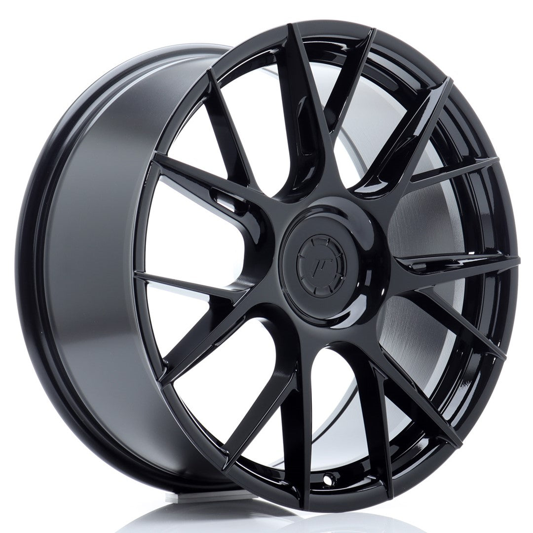 Japan Racing JR-42 19x8.5" (5 trous - sur mesure) ET25-45, Noir Brillant